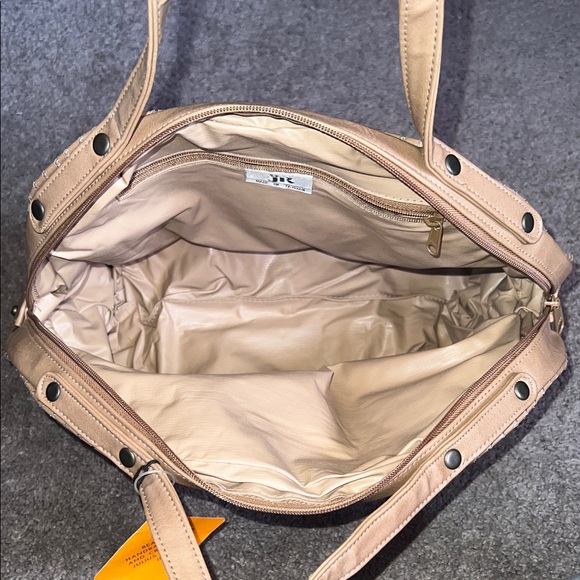 New Tan Shoulder Bag by Julius Resnick - Picture 3 of 4